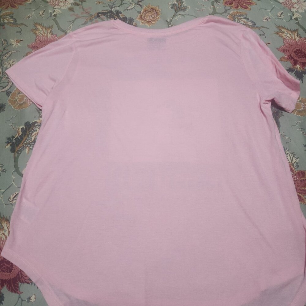 Peanuts/Flying Aces Snoopy Graphic Tee Pink/Multi Color Size XXL - Picture 5 of 6